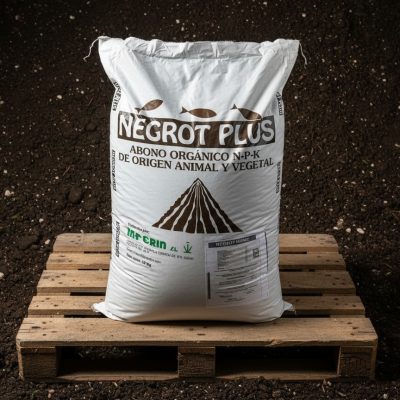 Enmienda orgánica Negrot Plus para mejora de suelos